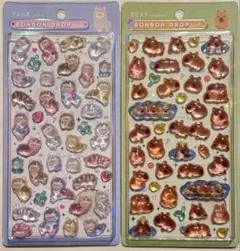 ボンボンドロップシール アルパカ カピバラ 正規品 クーリア