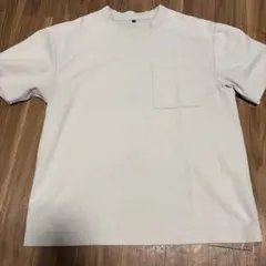 無印良品 超長綿天竺編みＴシャツ男女兼用S〜M・オフ白