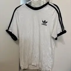 adidas originals トレフォイルロゴ Tシャツ ホワイト ブラック