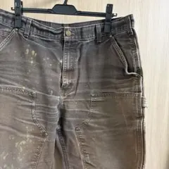 フェードブラックダブルニーCarhartt B01 黒 W34#209 - メルカリ