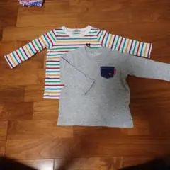 DOUBLE B 長袖Tシャツ 2枚セット