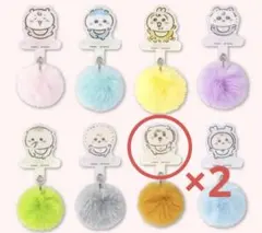 【新品未使用】 ちいかわ ノベルティ ぽんぽんチャーム付き フォンタブ シーサー