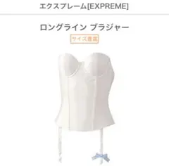 ワコール ブライダルインナー ビスチェ 付属品付き
