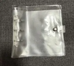 ダイソー 3穴バインダー クリアポケットタイプ B7