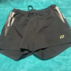 YONEX 黒 ストライプ パンツ