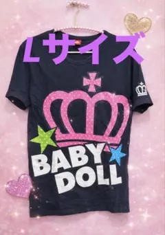 BABY DOLL クラウンデザイン Tシャツ Lサイズ