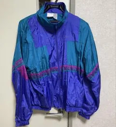 Wilson レトロ配色 ウィンドブレーカー 古着 スポーティ　ヴィンテージ