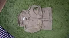 ベージュ ブルゾン