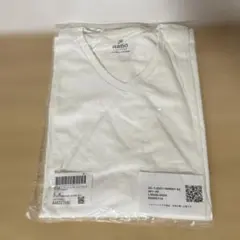 nano universe ロングTシャツ　ホワイト