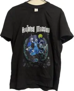 ホーンテッドマンションTシャツ 黒 ミッキー ドナルド グーフィー ディズニー
