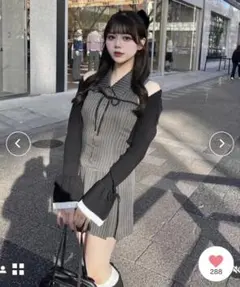 OLIVE des OLIVE ノースリーブシャツミニワンピース 新品