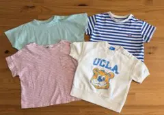 半袖Tシャツ　4枚セット　まとめ売り　90サイズ
