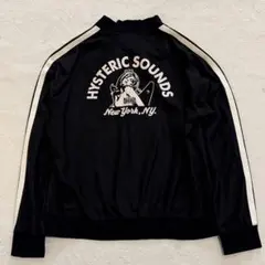 ヒステリックグラマー　トラックジャケット　ヒスガール　ギターガール　ブラック　L