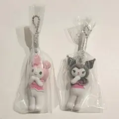 サンリオキャラクターズ　ミニチュアチャーム　ライブキャラクター クロミ マイメロ