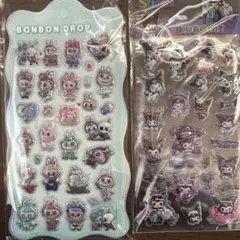 ボンボンドロップ　シール　2枚