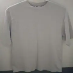 UNIQLO ② エアリズム　コットンオーバーサイズ　Tシャツ XXL　大きめ