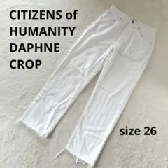 CITIZENS of HUMANITY ホワイトデニム USA カットオフ Mのサムネイル
