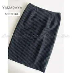 【SCOTCLUB 】スコットクラブ　ストライプ　スカート　タイトスカート