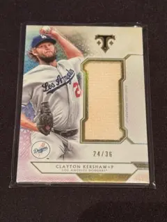 【レア】Clayton Kershaw 2018 jersey カード　MLB