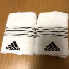 値下げ【新品】adidas ストライプタオルハンカチのサムネイル