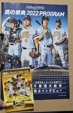 福岡ソフトバンクホークス　千賀滉大　柳田悠岐　鷹の祭典　プログラム