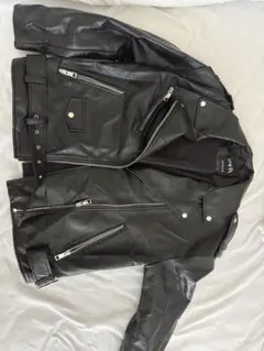 ZARA ブラック ライダースジャケット M