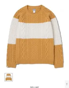 DELUXE deluxe clothing セーター　36 sのサムネイル