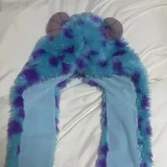 モンスターズインク　サリー　マフラーキャップ