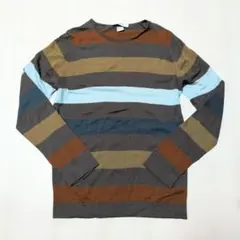 【美品・春物】ジョンスメドレー ウール　ニット マルチカラー