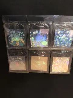 【期間限定特価】【未開封】【ブラックゼウス 含む 6枚セット】 ビックリマンホロ