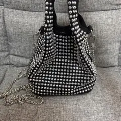 SHEIN キラキラ スタッズ ショルダーバッグ ハンドバッグ ♡