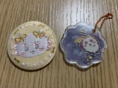 ちいかわ　シーサー 缶バッジ&チャーム　シール付き