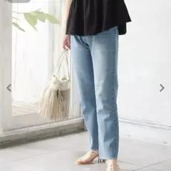 KOBE LETTUCE ストレートデニム ライトブルー Mのサムネイル