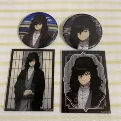 僕のヒーローアカデミア 花やしき グリッター缶バッジ アクリルカード 相澤消太