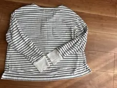 OPAQUE.CLIP ボーダーカットソー　L