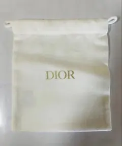 Dior ディオール 巾着袋 ポーチ 小物入れ ホワイト