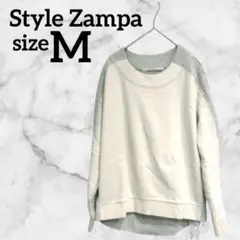 Style Zampa【M】ニット 長袖 アイボリー