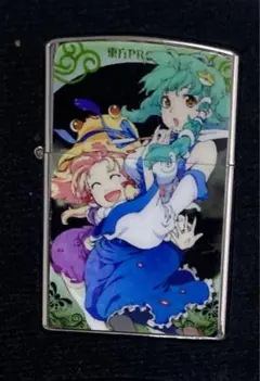 東方project 早苗　諏訪子　美少女　オイルライター　zippo 風　TE4