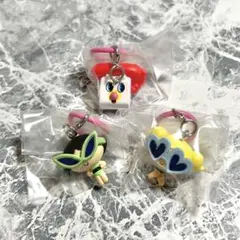 パワーパフガールズ めじるし キーホルダー 3個セット