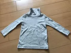 三回着 べべ ドット柄薄手タートル 80〜90センチ