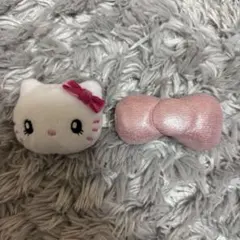 ユニバ限定ハローキティ ヘアピン2個セット