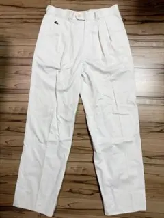 CHEMISE LACOSTE シュミーズラコステ パンツ 白 ワニロゴ