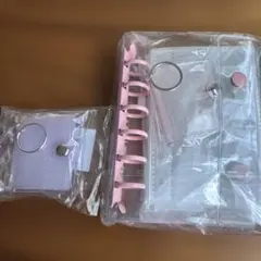 シール帳　おまけミニシール帳二冊つき　新品　A7サイズ　 ピンク