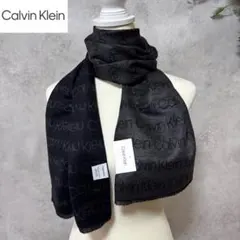 【新品】Calvin Klein カルバンクライン マフラー ユニセックス 総柄