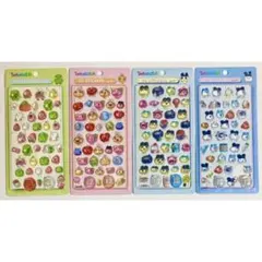 たまごっち 3Dステッカーセット 4枚　ボンボンドロップシール 風