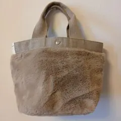 BASIC TRADITIONAL ベージュトートバッグ