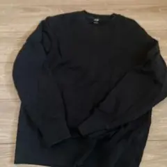 UNIQLO ブラック トレーナー S レディースM