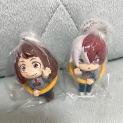 僕のヒーローアカデミア　お茶子　焦凍　ガチャガチャ　マスコット