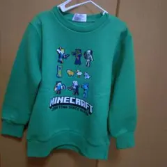 Minecraft グリーン トレーナー サイズ120