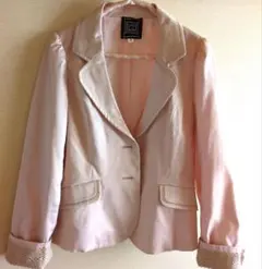 Cynthia Rowley テーラードジャケット ピンクのサムネイル